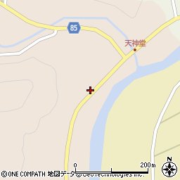 岐阜県下呂市金山町戸部3550周辺の地図