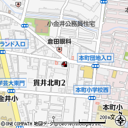 ａｐｏｌｌｏｓｔａｔｉｏｎクルー１９小金井ＳＳ周辺の地図