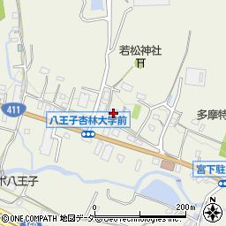 東京都八王子市宮下町489周辺の地図