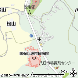 千葉県匝瑳市八日市場イ1312周辺の地図