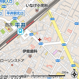 紅とん 平井店周辺の地図