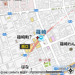 交通会館篠崎ビル周辺の地図