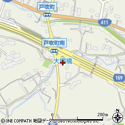 東京都八王子市戸吹町1469-1周辺の地図
