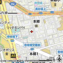 東京都文京区本郷1丁目31周辺の地図
