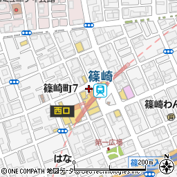 ＩＢイングリッシュ　篠崎校周辺の地図