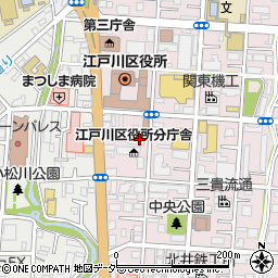 そうごう薬局　江戸川中央店周辺の地図
