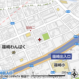 株式会社ハウスプラザ　篠崎店周辺の地図