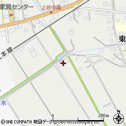 新宿揚水機場周辺の地図