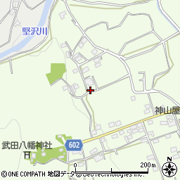 山梨県韮崎市神山町北宮地820-1周辺の地図