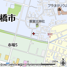 千葉県船橋市東町24-5周辺の地図