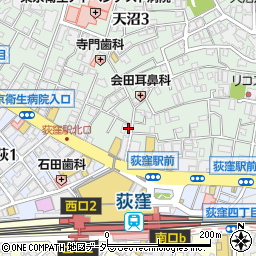 アジアンダイニング ケンタ 荻窪店周辺の地図