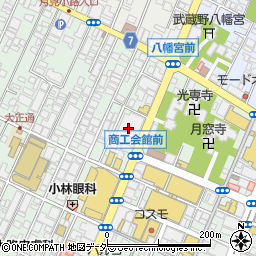 吉祥寺エクセルホテル東急　８階宴会場「アンバサダールーム」周辺の地図