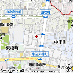 東京都新宿区天神町75周辺の地図
