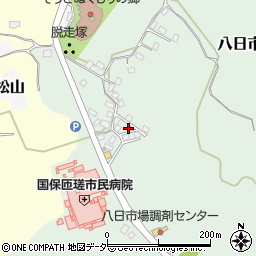 千葉県匝瑳市八日市場イ1454周辺の地図