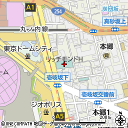 リッチモンドホテル東京水道橋周辺の地図