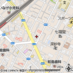 平井動物病院周辺の地図