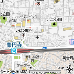 アコードハイツ高円寺周辺の地図