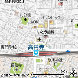 にっしん　東京校周辺の地図