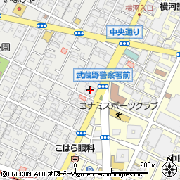 武蔵野市シルバー人材センター（公益社団法人）周辺の地図