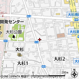 東京都江戸川区大杉2丁目7-17周辺の地図