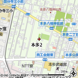 ノア・インドアステージ・国分寺周辺の地図