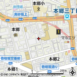 東京都文京区本郷2丁目35-26周辺の地図