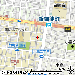 伊藤靴店周辺の地図
