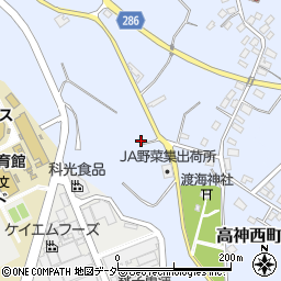 千葉県銚子市高神西町74周辺の地図