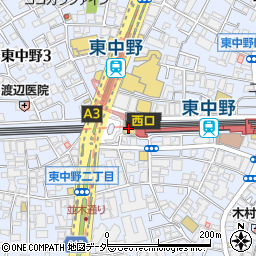 成城石井アトレヴィ東中野店周辺の地図