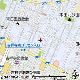 ショウワパーク吉祥寺東町駐車場周辺の地図