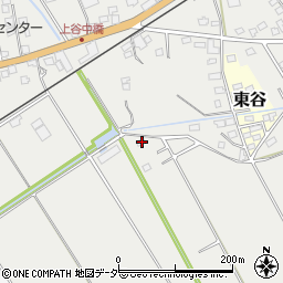 千葉県匝瑳市上谷中2007-1周辺の地図