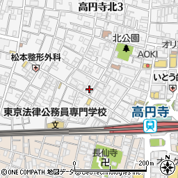 ドルミ高円寺周辺の地図
