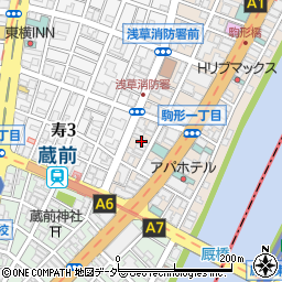 REEAST ROOM 浅草店周辺の地図
