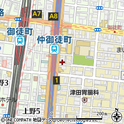 多慶屋５号館周辺の地図
