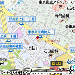学習塾Ｌｅａｆ　プログレス荻窪校周辺の地図