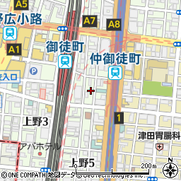 増井ビル周辺の地図