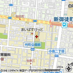 台東区立平成小学校周辺の地図