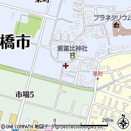 千葉県船橋市東町15周辺の地図