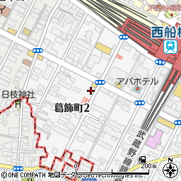 千葉県船橋市葛飾町2丁目408周辺の地図