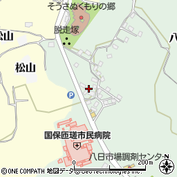 千葉県匝瑳市八日市場イ1329周辺の地図