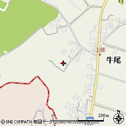 千葉県香取郡多古町牛尾167周辺の地図
