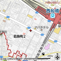 千葉県船橋市葛飾町2丁目406周辺の地図