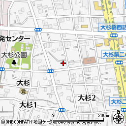 東京都江戸川区大杉2丁目7-11周辺の地図