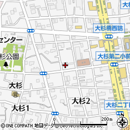 東京都江戸川区大杉2丁目9-1周辺の地図