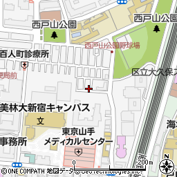 東京都新宿区百人町3丁目18-4周辺の地図
