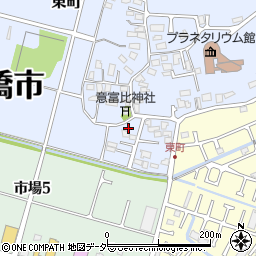 千葉県船橋市東町55周辺の地図