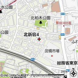 東京淀橋青果株式会社　管理部周辺の地図