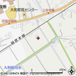 千葉県匝瑳市上谷中2138周辺の地図