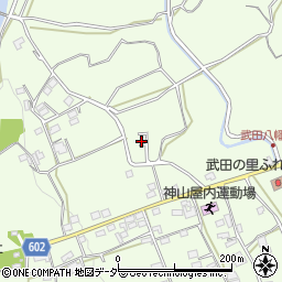 山梨県韮崎市神山町北宮地738-19周辺の地図