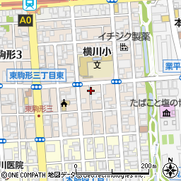 リパーク東駒形４丁目第３駐車場周辺の地図